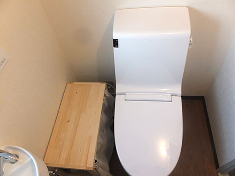 トイレのリフォームの施工後